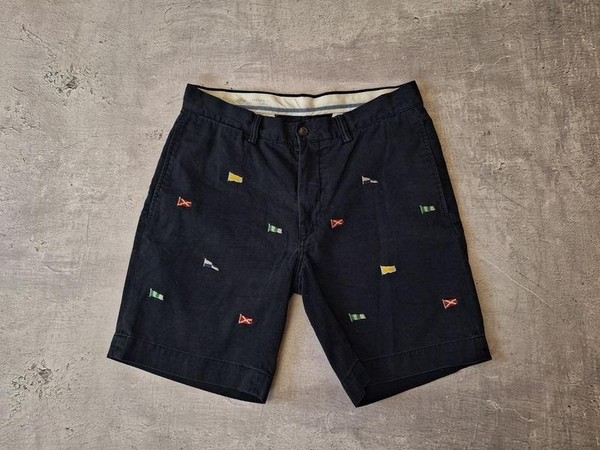 Men Polo Jeans Shorts Navy 32 / M / 46 #CGX3