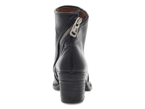 Boots A.S.98 A24208 N en cuir noir - Chaussures Femme - Picture 2 of 5