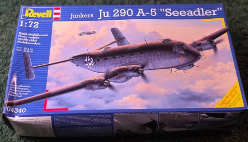 Revell 1:72 German Junkers Ju 290 A-5 “Seeadler” Still Sealed but Box Creased