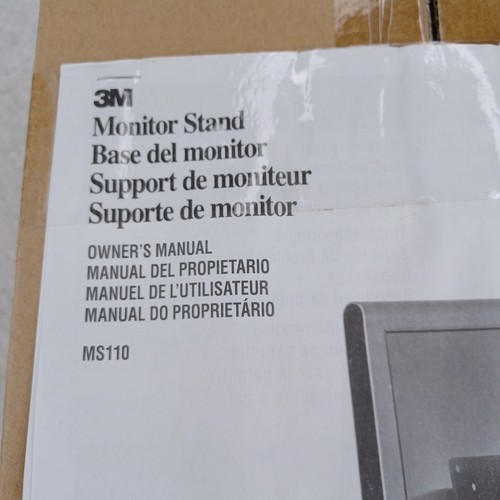 Monitor Stand 3M MS110MB New - 第 15/15 張圖片