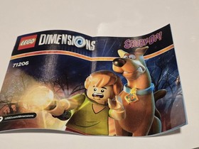 LEGO Dimensions 71206 Scooby-Doo Team Pack. Shaggy. Opened Box