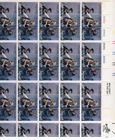 1976 13 cent Spirit of 76 Full Sheet of 50 Scott #1629-1631, Mint NH