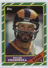 1986 Topps Nolan Cromwell #92 9cd
