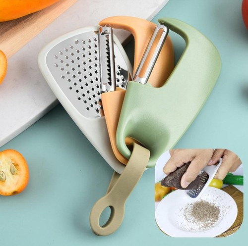 Kitchen Gadgets Set 3 Pieces,Potato Peelers Portable Camping Cooking... - Picture 7 of 8