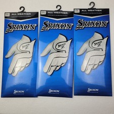 Srixon All Weather Golf Gloves 3-Pack New Synthetic Leather Men's Size XXL