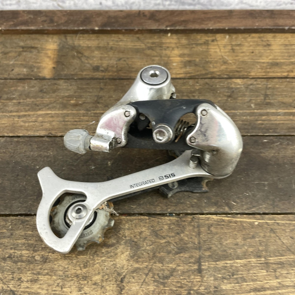 Vintage Shimano Deore XT RD-M737 Rear Derailleur 8-Speed MTB SIS