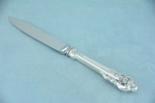 Wallace Grande Baroque Sterling Silver 6-5/8" Fruit Knife No Monogram