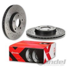 brembo SPORT BREMSSCHEIBEN VORNE passend f&uuml;r FORD MONDEO MK3 + JAGUAR X-TYPE