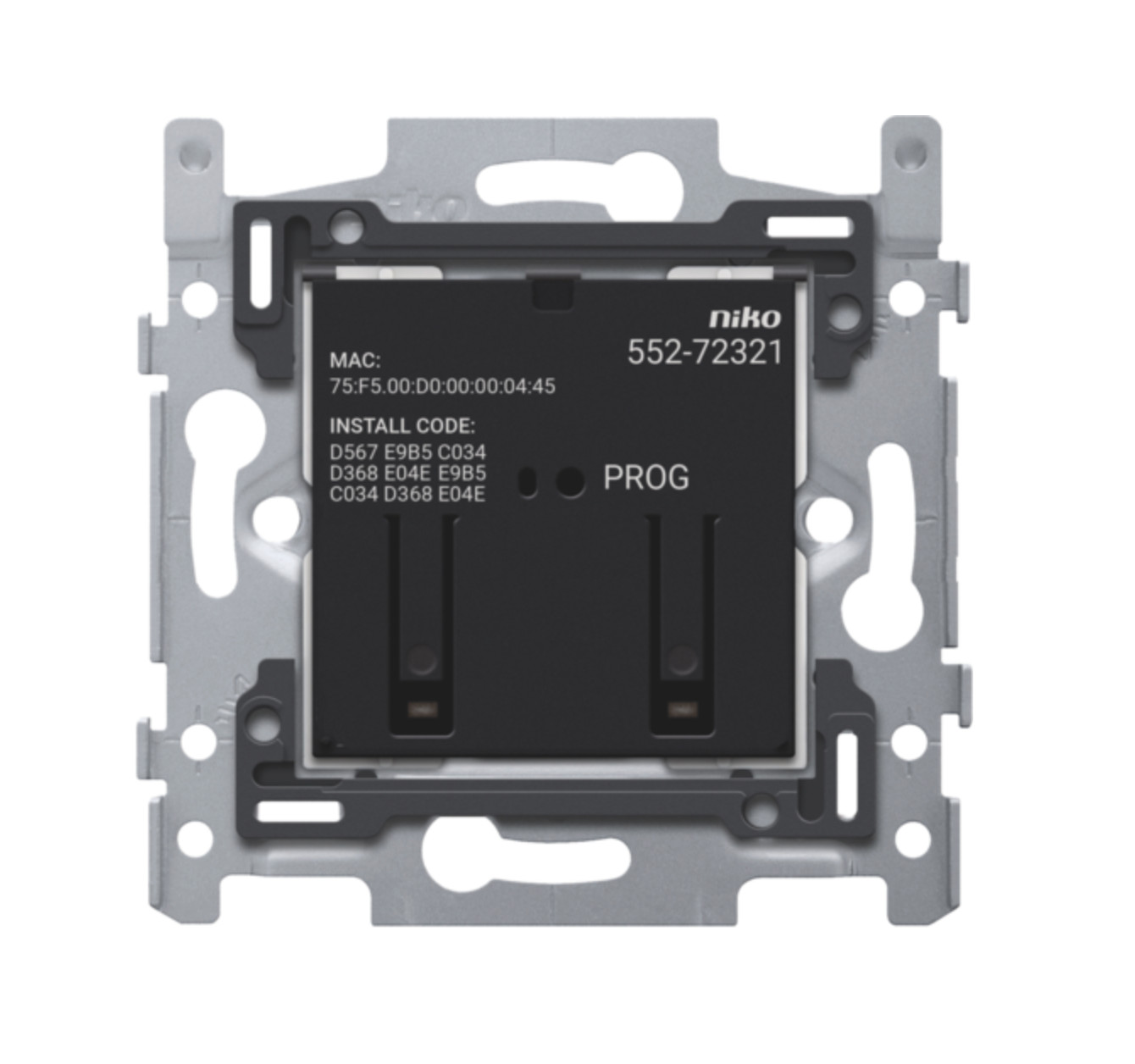 Commande de moteur Zigbee Niko 552-72321 pour volets roulants connectés