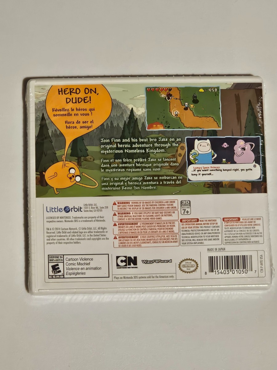 Adventure Time: The Secret of the Nameless Kingdom (Nintendo 3DS