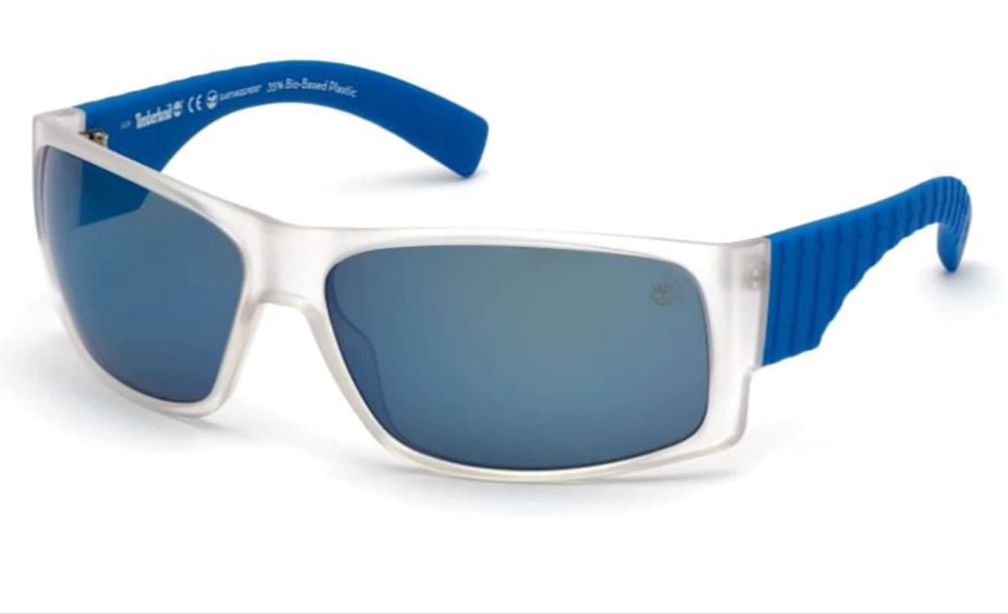 NEW Timberland Sunglasses TB 9215 20D MATTE CLEAR 68-15-130MM EARTHKEEPERS