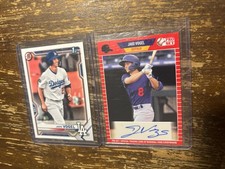 2021 LEAF PRO SET JAKE VOGEL ROOKIE Card AUTO #PSJV1 Bowman 1st LA Dodgers