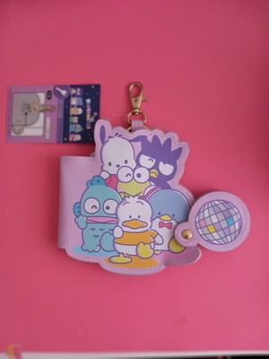 Sanrio Hapidanbui Kerropi Badtz Maru Pochacco Hangyodon Smoking Sam Schlüssel Geldbörse