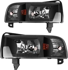 AUTOSAVER88 Headlight Assembly Compatible with 1994-2001 Dodge Ram