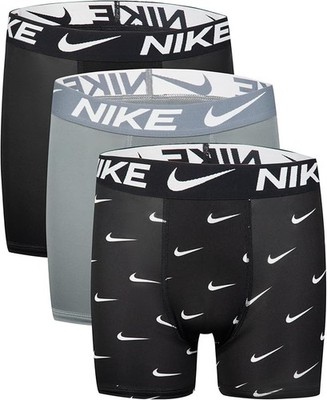 Nike Dri-FIT Essentials Micro Youth Boxer Briefs 3 Pack- Multicolor, D3(D221T)