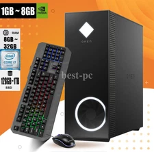 RGB Gaming PC i7 32GB RAM GTX1080 Ti 1TB SSD WiFi6 Windows 11 - High Performance
