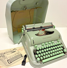 1961 Hermes 3000 Typewriter with Techno font thumbnail