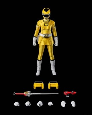 ThreeZero FigZero 1/6 Power Rangers Turbo Yellow Turbo Ranger Action Figure