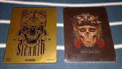Sicario 1 & 2 Steelbook Blu Ray
