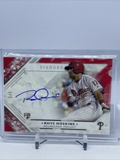RHYS HOSKINS 2018 TOPPS DIAMOND ICONS AUTO RC #3/5 DA-RH