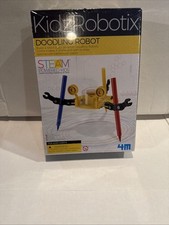 4M Kidz Robotix Doodling Robot DIY Science Engineering Robotics Kit New Sealed