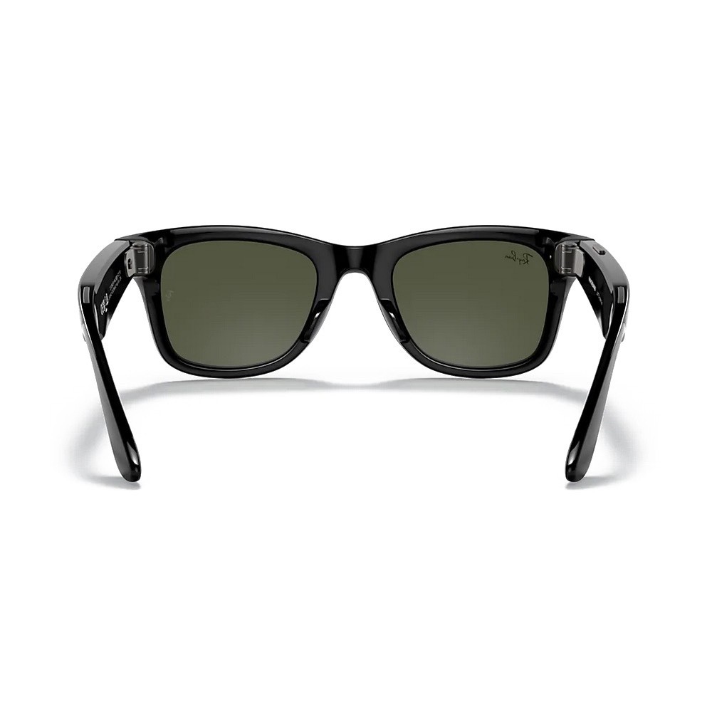 小物 Ray-Ban  Smart Glasses Wayfarer Ray-Ban Stories Wayfarer Smart Glasses Matte Black Frame Gray Lens