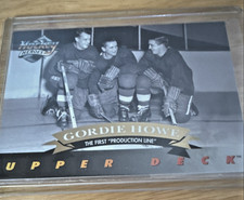 1992-93 Upper Deck - Hockey Heroes Gordie Howe Gordie Howe, Ted Lindsay, Sid...
