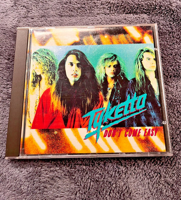   Tyketto Don't Come Easy CD 1991 Original US DGC Press DGCD-24317 Danny Vaughn