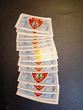 New Vintage CHIEF OSHKOSH BEER Brewing Bottle Neck Labels Wisconsin WI Lot of 25