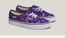 Vans Authentic KPop Demon Hunters Purple VN0010X7PRP Big Kids 7.0 Youth Lace
