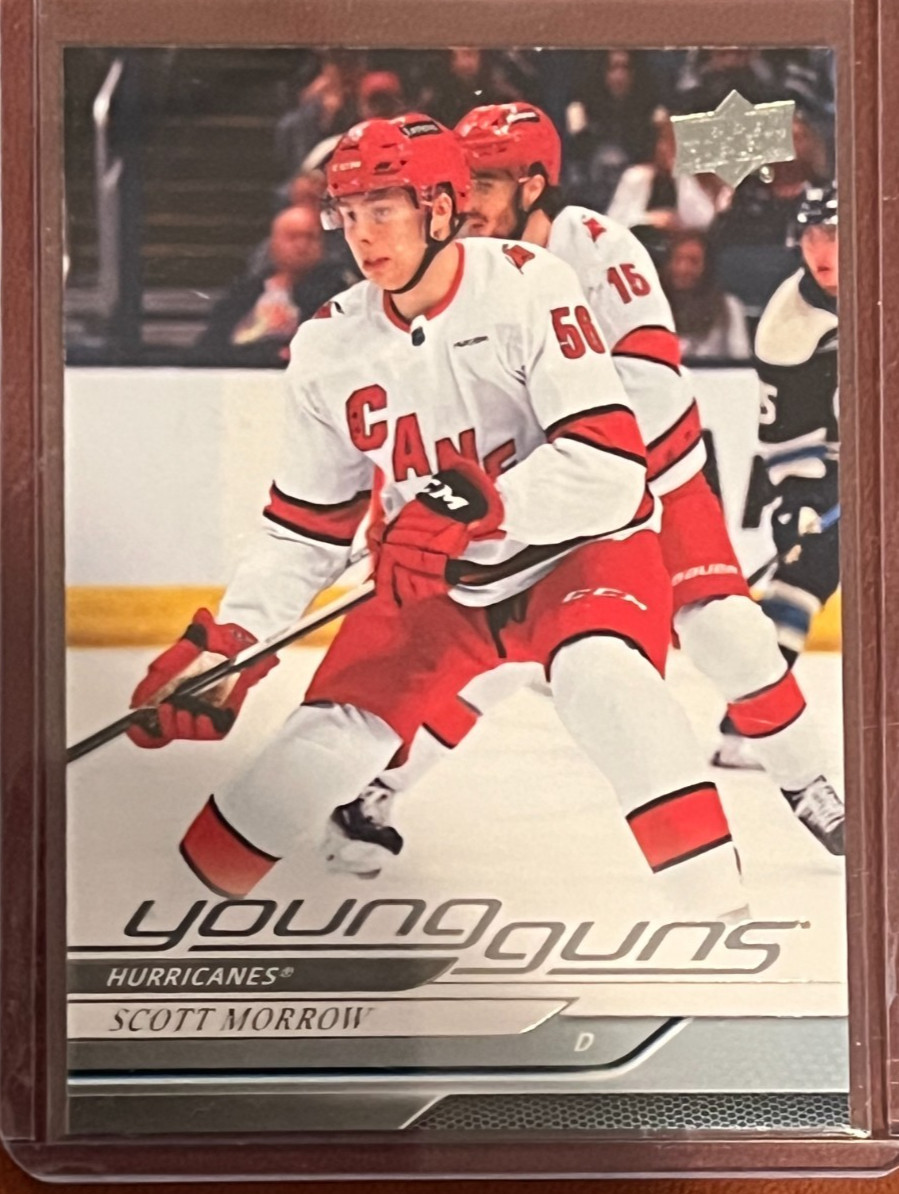 Scott Morrow Young Guns 2024-25 Upper Deck Series 1 - #225 (RC)