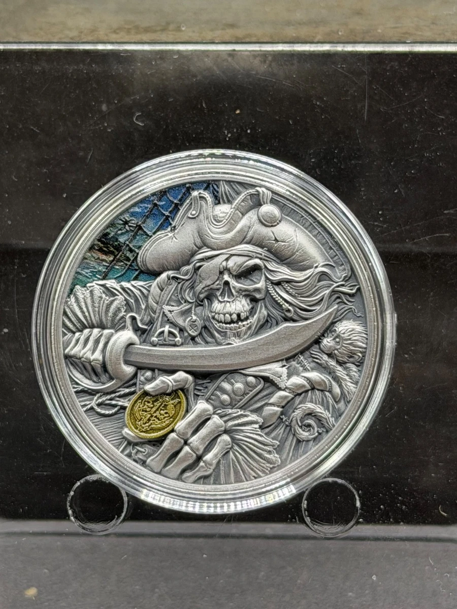 银色海盗硬币| eBay
