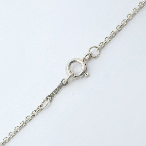 TIFFANY & Co. Open Heart Elsa Peretti Necklace in Sterling Silver Excellent - Picture 5 of 6