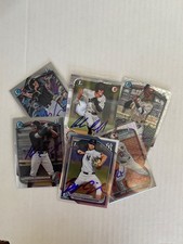 Bowman 1st IP Autographed Card | Last Name C | Signed Rookie | Build Set Chrome