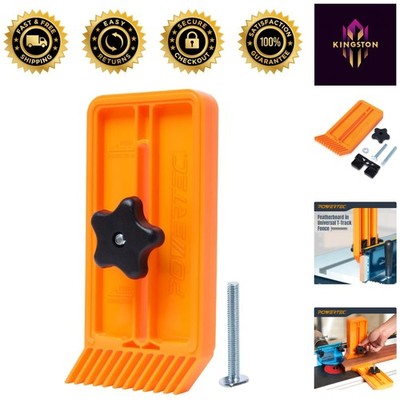 Multi-Functional Stackable Feather Board - Dual Mounting for Woodworking Tools
