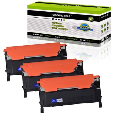 3PK CLT-K406S K406S BK Toner Cartridge For Samsung CLX-3300 CLX-3305fw CLX-3307w