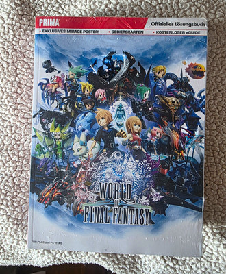 World of Final Fantasy offizielles Lösungsbuch Strategieführer