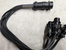 Kino Flo 4Bank Splitter Harness Cable X16-A4 - 16-Pin to 4-Pin Adapter