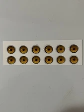 New Concept Glass Eyes For Taxidermy And Decoy Making. 6 pair of 10mm 