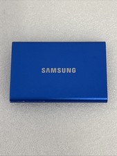 SAMSUNG T7 Portable 1TB SSD - Blue