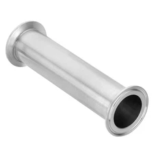 1 7/9 in OD Tri Clamps Tube, Spool Tube with 2 1/2 in Clamp Ends,200mm/7.87in