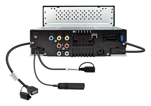 Kenwood Sistema audiocar AV Mechless Black DMX6523DABS 4 x 50w - Immagine 2 di 4