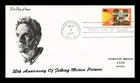DR JIM STAMPS US COVER TALKING PICTURES 50TH ANNIVERSARY FDC CHARLTON HESTON