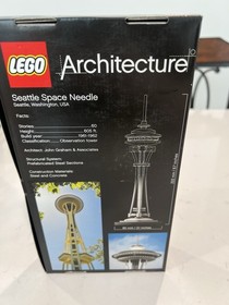 LEGO Architecture Seattle Space Needle 21003 Set 57 Pieces 2008