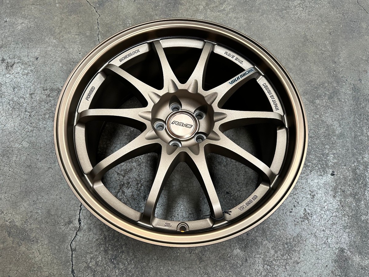 New 18x8.5 NK CE28 ET35 BRONZE (4 Wheel) 5x100 Subaru Impreza