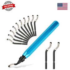 Deburring Tool with 12 High Speed Steel Blades, Deburring Tool 3D Printing, D...