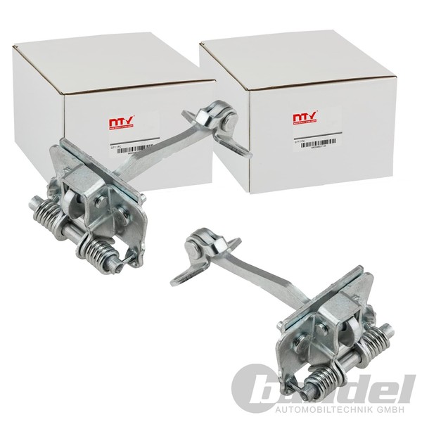 2X NTY TÜRfeststeller TÜRstopper Beidseitig Hinten Passend FüR CitroËN C5-image