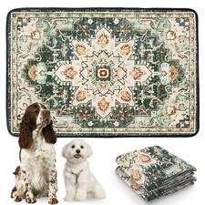 Washable Pee Pads for Dogs Cat Litter Mat 72'' x 72" Super Absorbent Leakproo...