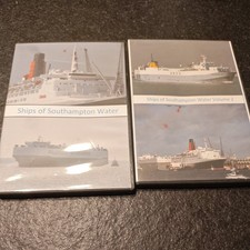 2x DVD Ships of Southampton Water Vol 1 & 2 - 210 mins