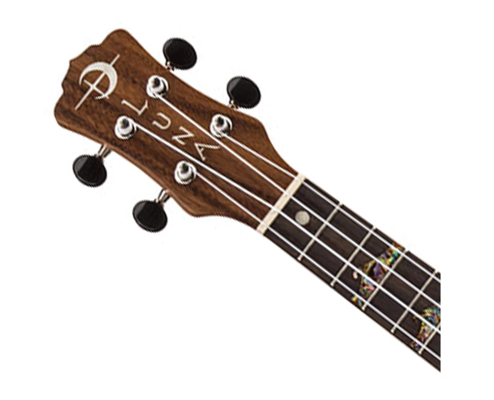 Concierto de koa Luna Uke High Tide con preamplificador - Caja abierta Foto 4 de 4